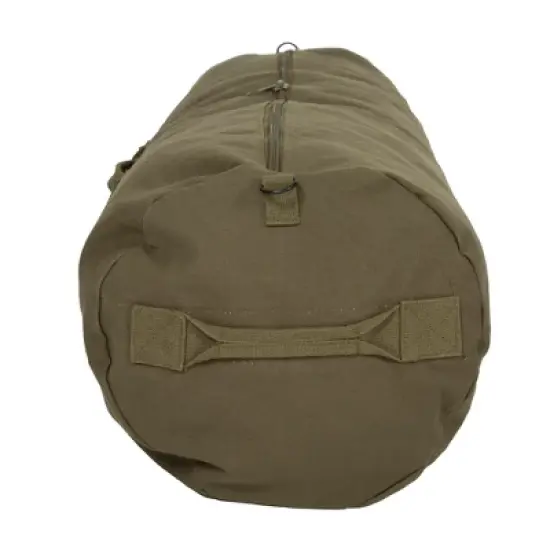 Stansport Cotton Canvas Duffel Bag With Handles O.D. image {2}