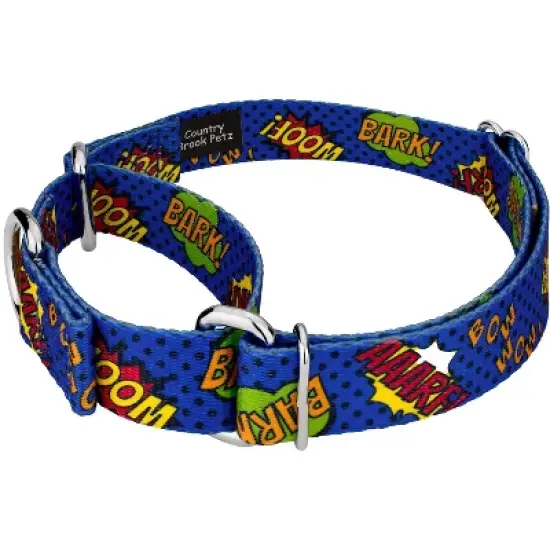 Country Brook Petz Martingale Dog Collar - Geek Chic Collection image {1}
