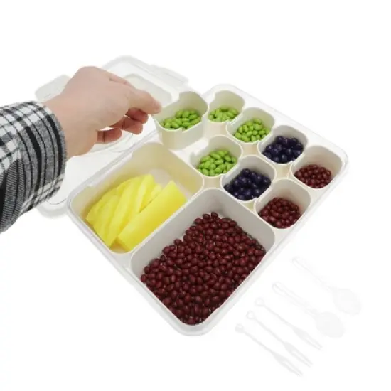 Unique Bargains Rectangle Fridge Food Storage Containers 1 Set image {2}
