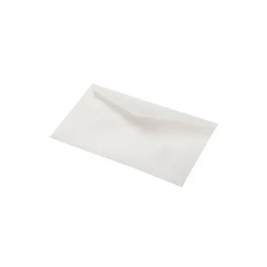 JAM Paper 2Pay Translucent Vellum Envelopes 2.5 x 4.25 Clear 900767740 image {2}