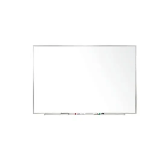 Ghent Magnetic Porcelain Whiteboard Aluminum Frame 3' H x 4' W (M1-34-1) image {5}
