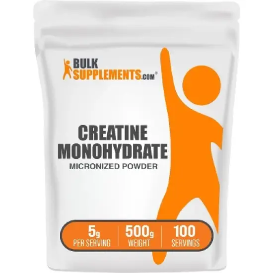 BulkSupplements Creatine Monohydrate (Micronized) Powder image {6}