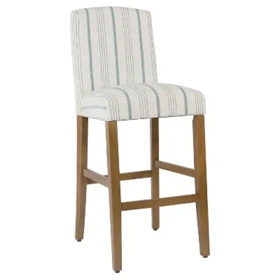 29" Curved Top Barstool - HomePop image {9}