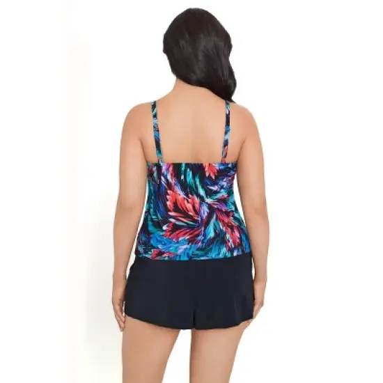 Women's Trimshaper Farrah Romper Swimsuit image {2}