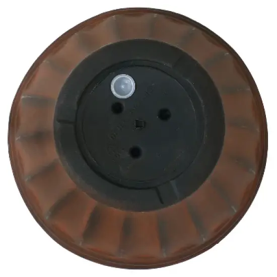 Sunnydaze Indoor/Outdoor Patio, Garden, or Porch Weather-Resistant Double-Walled Charlotte Flower Pot Planter - 16" - Rust Finish image {2}