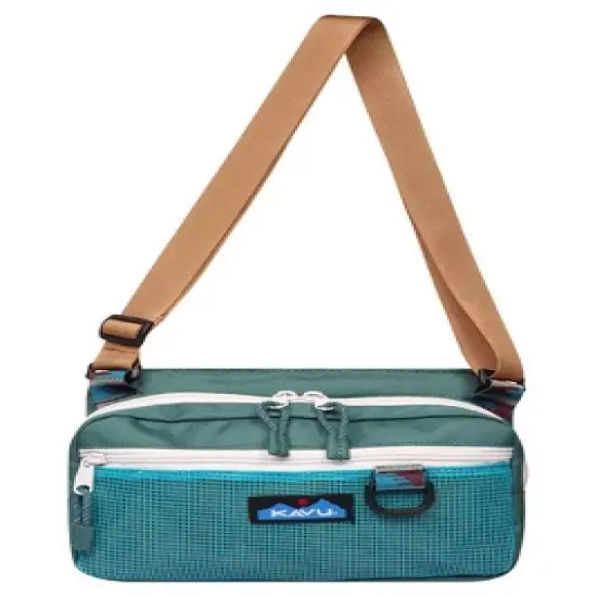 KAVU Delray Beach Crossbody Bag Lightweight Mesh Beach Pack
 image {6}