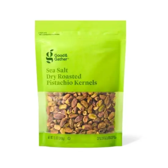 Sea Salt Roasted Pistachio Kernels - 12oz - Good & Gather&trade; image {3}