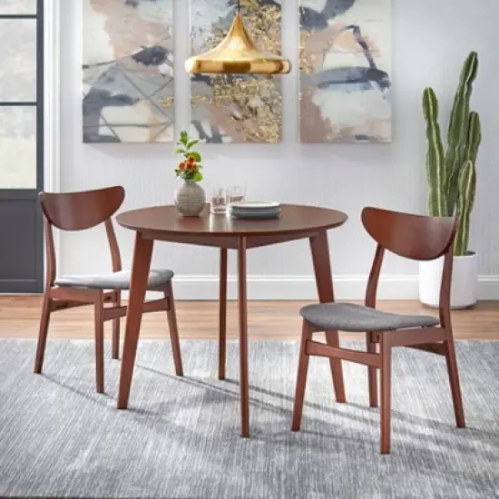 Buylateral Tania Mid Century Modern Dining Chair image {2}