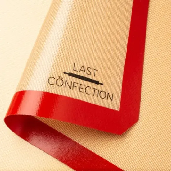 Last Confection Silicone Baking Mat, Set of 2 Professional Non-Stick Food Safe Tray Pan Liners image {5}