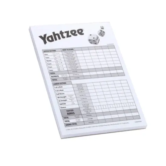Yahtzee Score Pads image {1}
