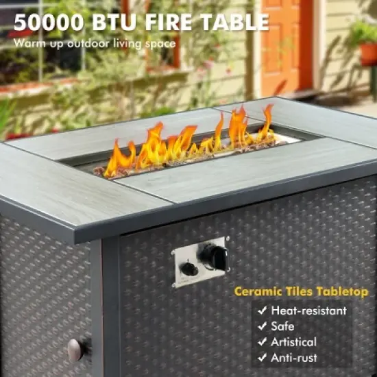 XIZZI Versatile Outdoor Rattan Sectional Sofa Set Collection, 8/9/10-Piece Set w/ Comfy Swivel Chairs, Perfect for Patio Relaxation and Entertaining image {8}