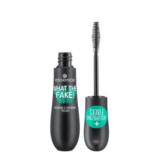 essence What The Fake! Volumizing & Lengthening Mascara - 01 - 0.54 fl oz image {3}