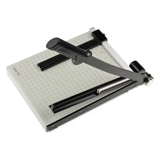 Dahle Vantage Guillotine Paper Trimmer/Cutter, 15 Sheets, 12" Cut Length, Metal Base, 10 x 12.75 image {7}