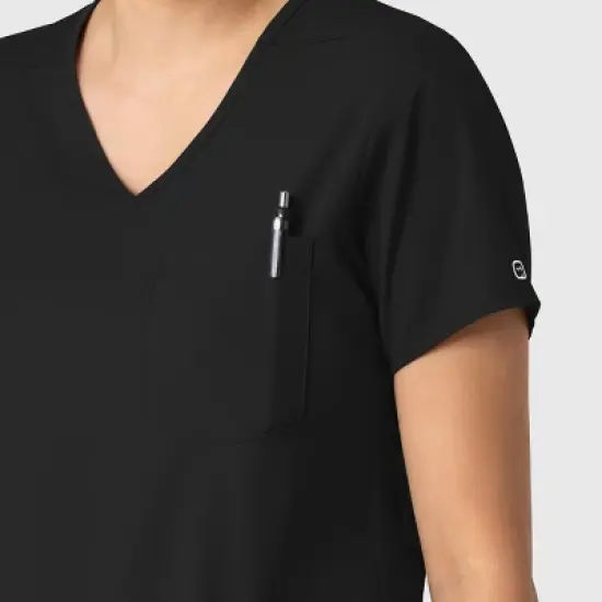 Wink Boundless Women's Tuck-In Scrub Top image {5}