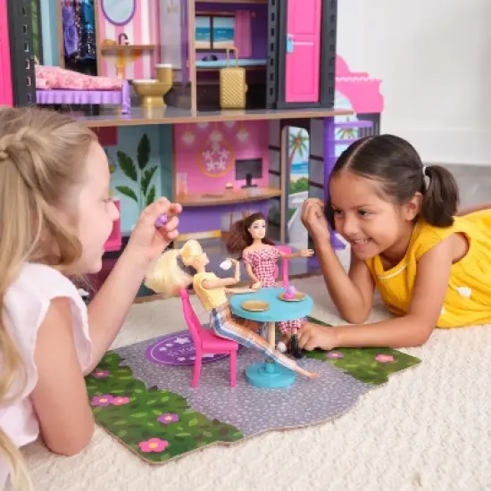 KidKraft 2-in-1 Wooden Hotel & Waterslide Dollhouse image {5}