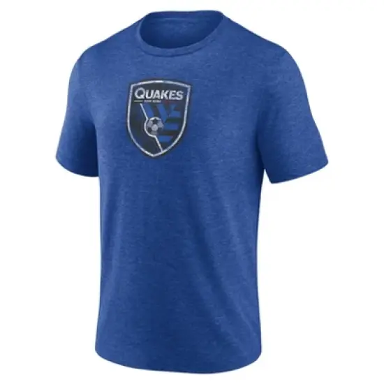MLS San Jose Earthquakes Men's Throwback Tri-Blend T-Shirt image {1}