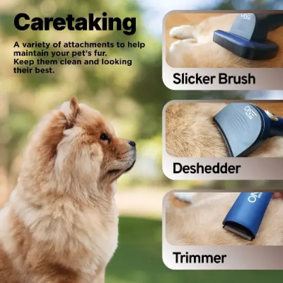 Promounts ONE Pet Grooming Brush and Vacuum Kit image {1}