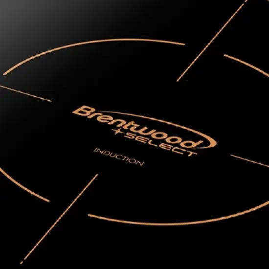 Brentwood Single Electric Induction Cooktop in Black image {5}