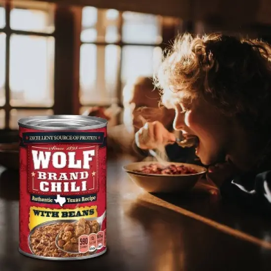 Wolf Brand Chili with Beans - 15oz image {4}
