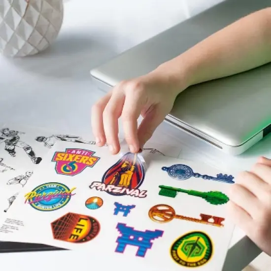 Paladone Products Ltd. Ready Player One Vinyl Gadget Decal Sticker Pack image {4}