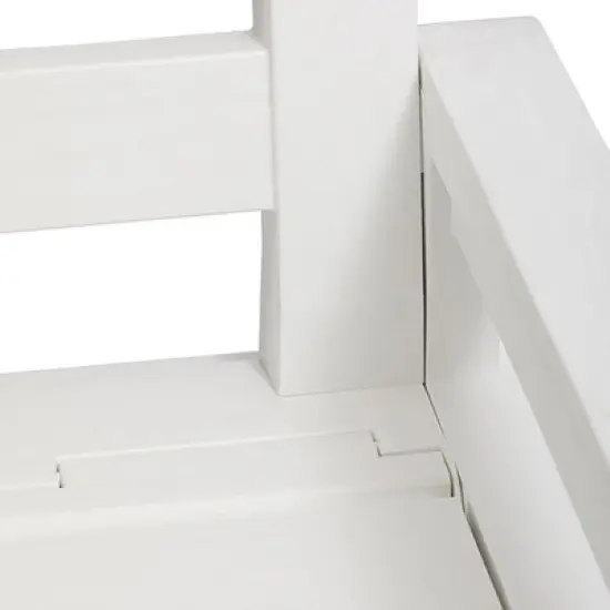 Toomax Z599E108 Foreverspring UV Weather Resistant Lockable Box Chest Bench for Outdoor Pool Patio Furniture and Deck Storage Bin, 70 Gallon (White) image {4}