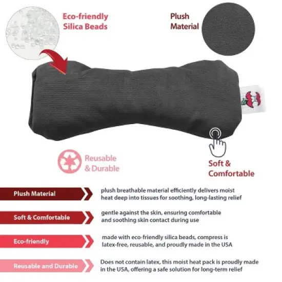 Core Products MicroBeads Eye Compress Moist Heat Therapy Pack image {3}