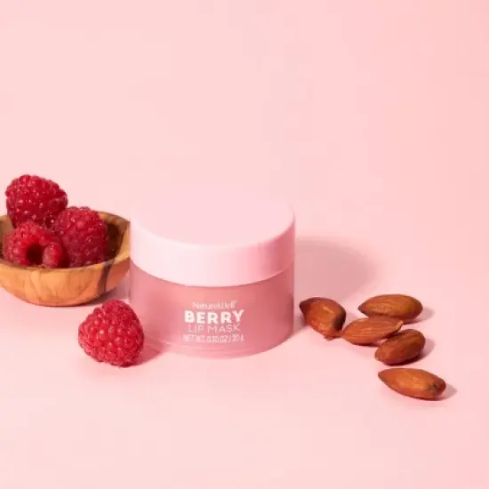 NatureWell Hydrating Lip Mask - Berry - 0.7oz image {4}