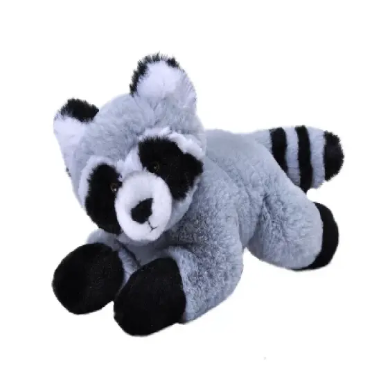 Wild Republic Ecokins Mini Raccoon Stuffed Animal, 8 Inches image {1}