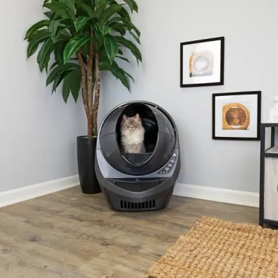 Whisker Litter-Robot 3 Fence: Cat Waste Accessory, Plastic Enclosure, Unscented image {1}