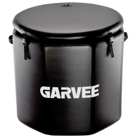 186-Gallon Ice Bath Tub for Athletes, Inflatable Cold Tub-Portable Cold Plunge with Insulated Lid, Fits Water Chillers,Black image {7}