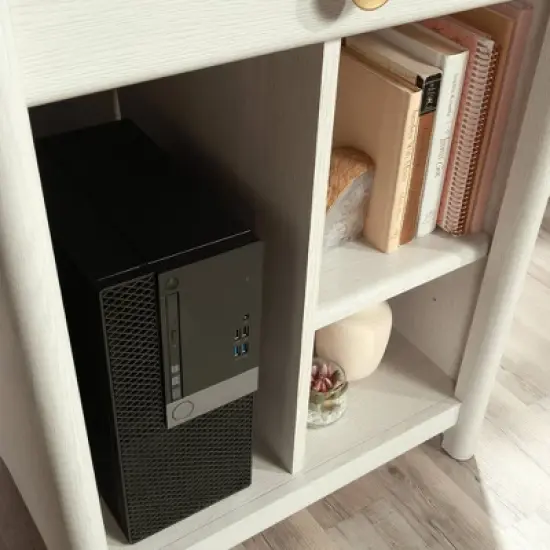 Dover Edge Computer Desk with Drawers Glacier Oak - Sauder image {3}