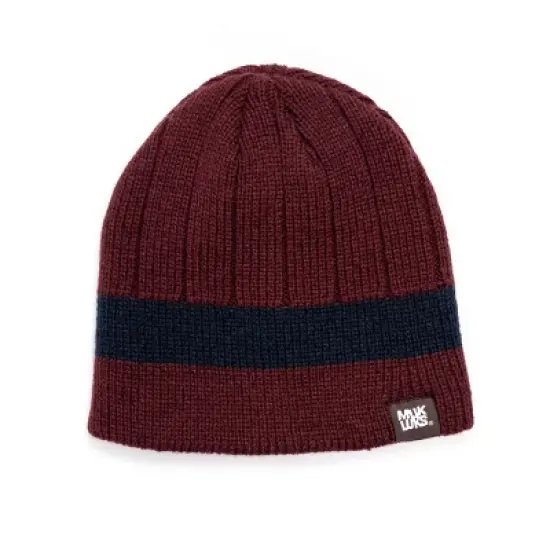 MUK LUKS Men's Ribbed Beanie image {3}