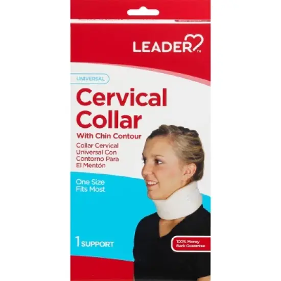 Leader Universal with Chin Contour Cervical Collar 1 ea image {2}