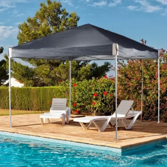 Aoodor 9.8'x9.8' Pop Up Canopy Tent with Roller Bag, Portable Instant Shade Canopy image {6}