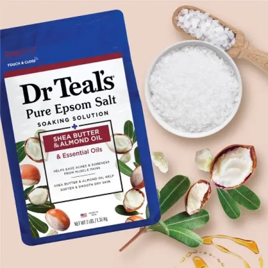 Dr Teal's Shea Butter & Almond Bath Soaks - 36oz image {4}