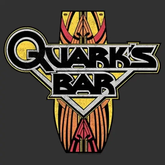Men's Star Trek: Deep Space Nine Quark's Bar Logo T-Shirt image {1}