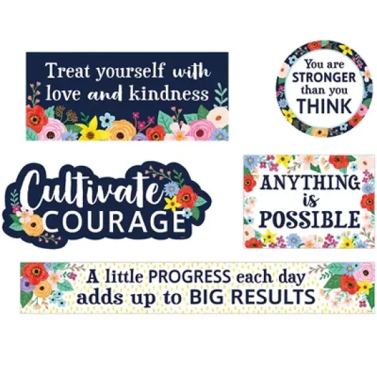 Teacher Created Resources&reg; Wildflowers Mini Bulletin Board Set, 16 Pieces image {4}