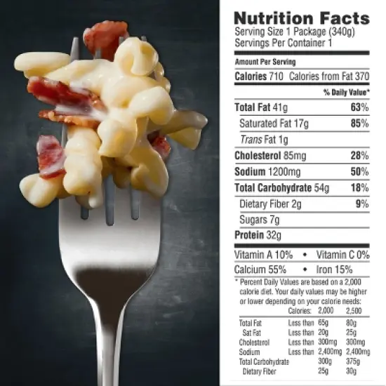 Devour Frozen White Cheddar Mac & Cheese with Bacon - 12oz image {3}