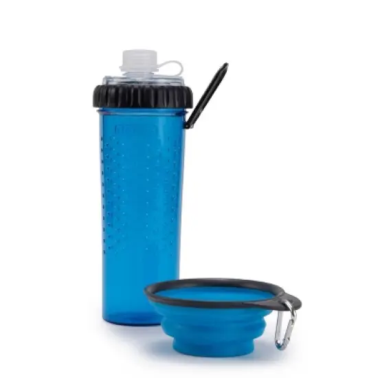 Dexas SnackDuo with Travel Cup - Blue image {1}