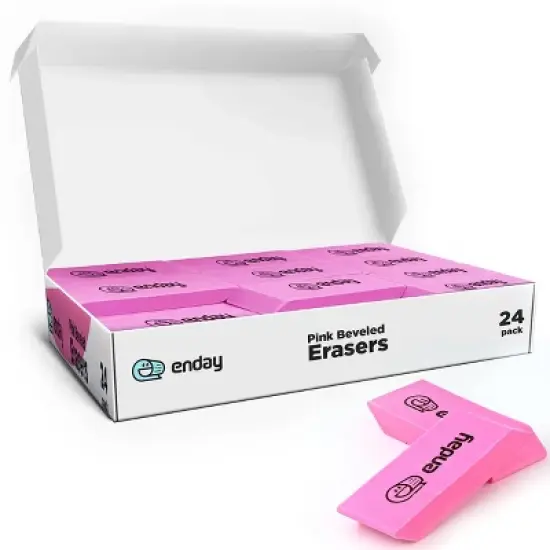Enday Pencil Eraser Pink Pearl image {6}