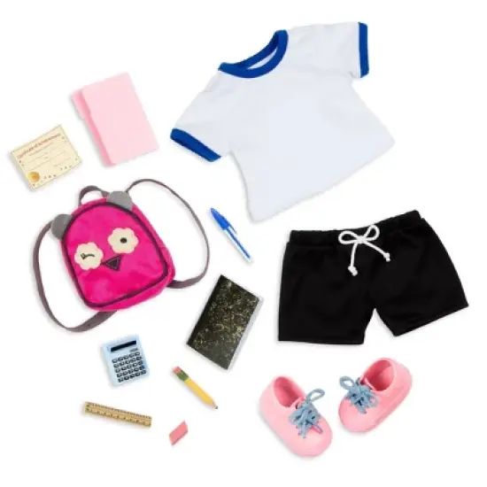 Our Generation Hally with Storybook & Accessories 18" Posable School Doll image {5}