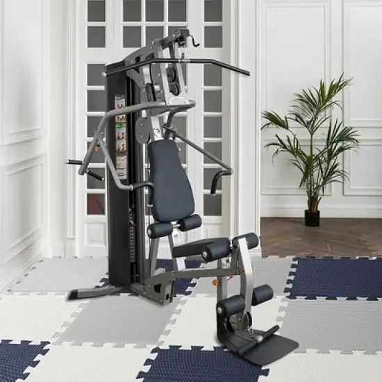 Easy Playhouse: 12 Soft Foam Floor Tiles - Blue-Grey-White, Interlocking Mat image {4}