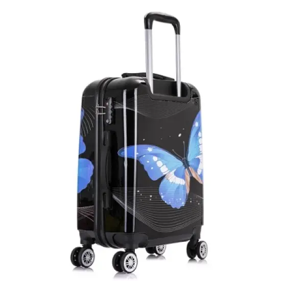 InUSA Carry On Lightweight Hardside Spinner Suitcase image {5}