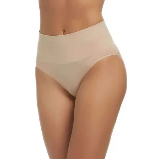 Felina Women's Seamless Shapewear Brief  Panty Tummy Control image {1}