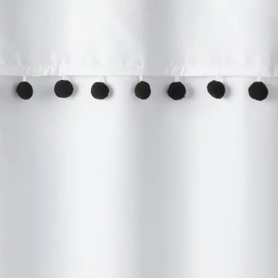 Pom-Pom Blackout Valance Kids' Panel - Pillowfort&trade; image {1}