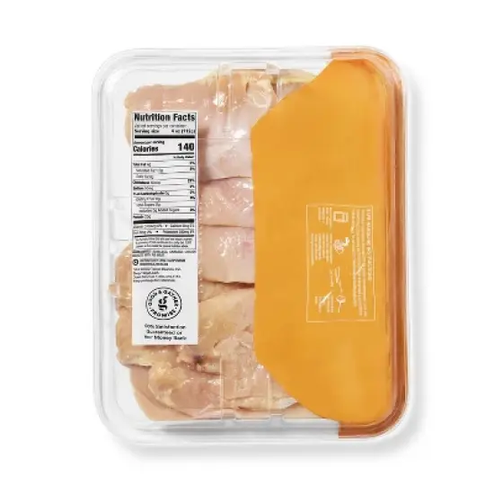 All Natural Boneless & Skinless Thin Sliced Chicken Breast Value - price per lb - Good & Gather&trade; image {1}