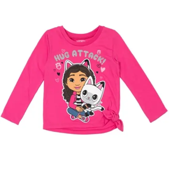 Dreamworks Gabby's Dollhouse Pandy Paws Gabby Girls T-Shirt and Leggings Outfit Set Toddler image {4}