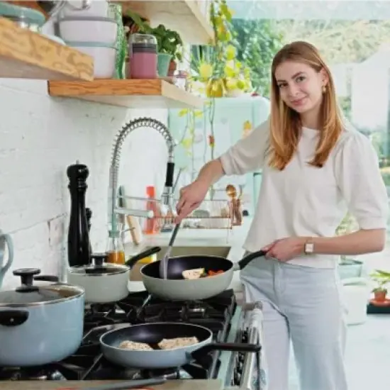 BergHOFF Sage and Slate Non-stick Aluminum Frying Pan image {6}