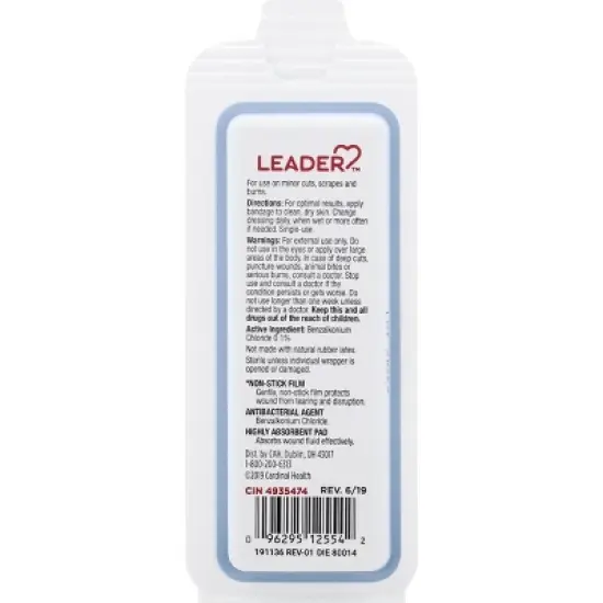 Leader All One Size Antibacterial Flexible Bandage 8 ct image {4}