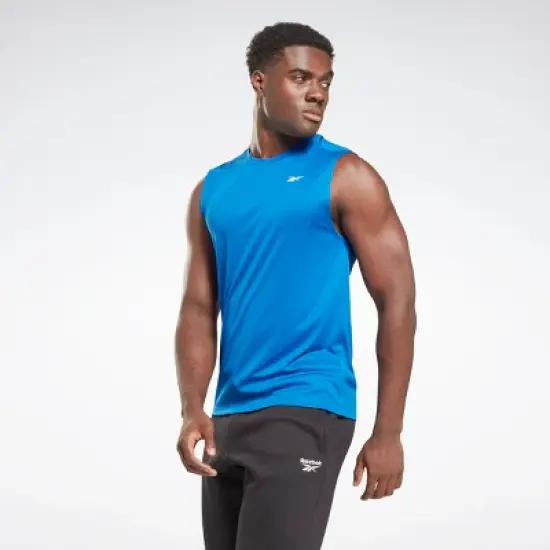 Reebok Training Sleeveless Tech T-Shirt Mens Athletic Tank Tops image {6}